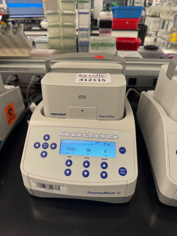 Image of Eppendorf ThermoMixer C Tube Mixer